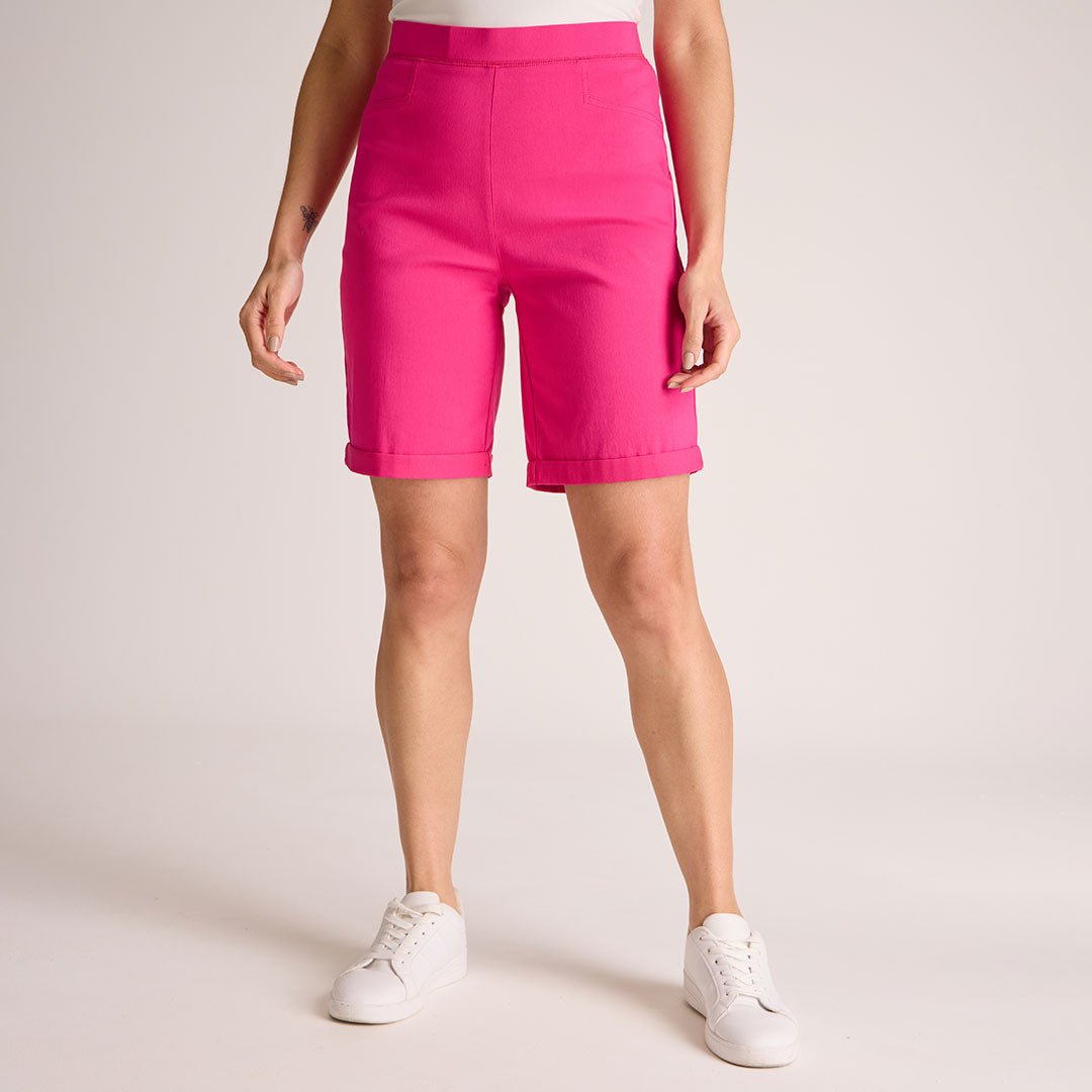 Pink shorts ladies best sale