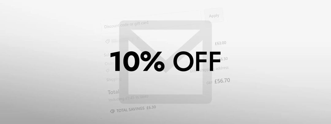 How to get 10% OFF and be the first to access exclusive deals