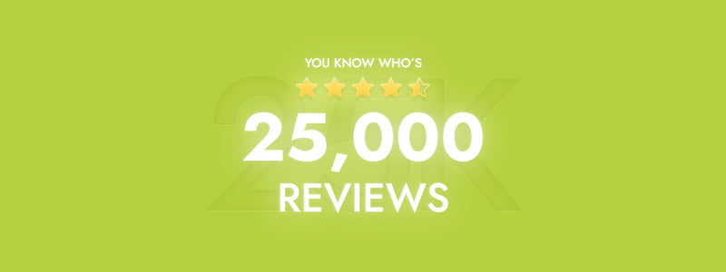 25,000 You Know Who's Reviews: Rated 4.45/5