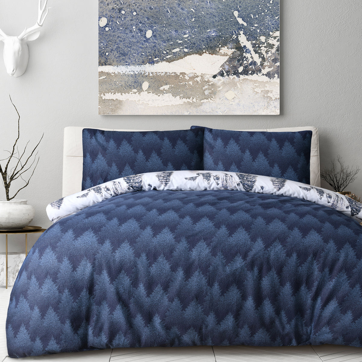 Sleepdown Winter Scene Duvet Set