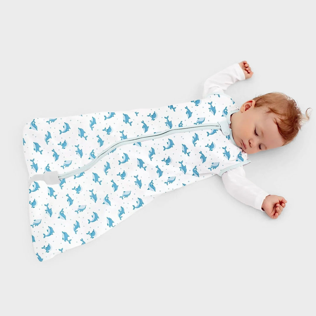 0.5 Tog Dolphins Sleep Bag from You Know Who's