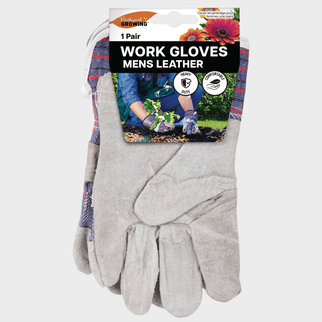 1 Pair Mens Leather Garden Glove from You Know Who's
