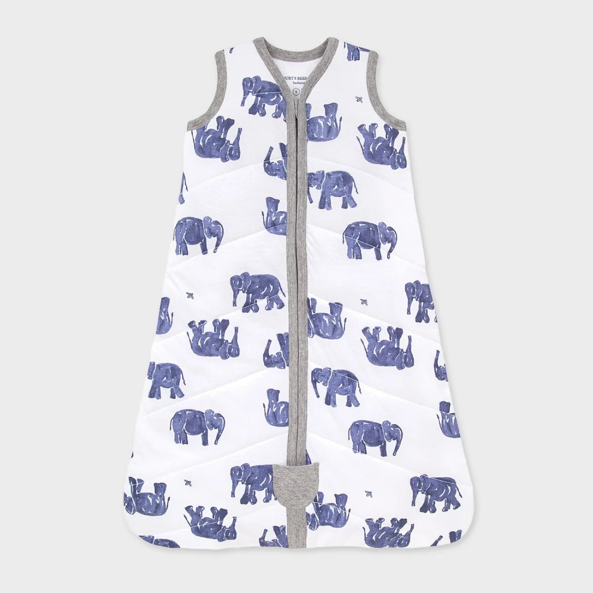 1.0 Tog Blue Elephant Organic Baby sleep Bag from You Know Who's