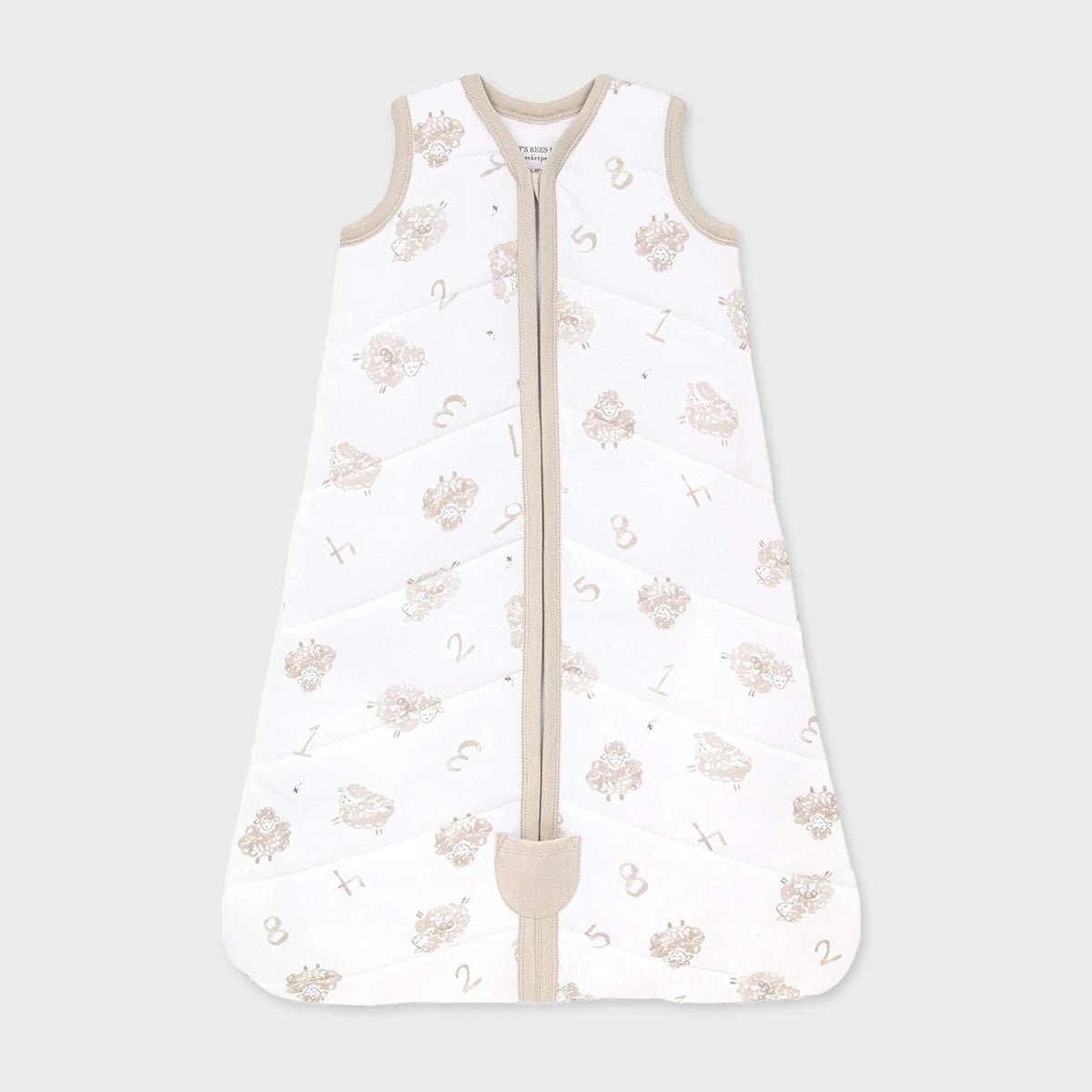 1.0 Tog Neutral Sheep Organic Baby sleep Bag from You Know Who's