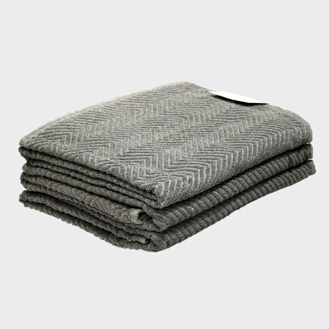 100% Cotton Charcoal Zig Zag Sheets from You Know Who's