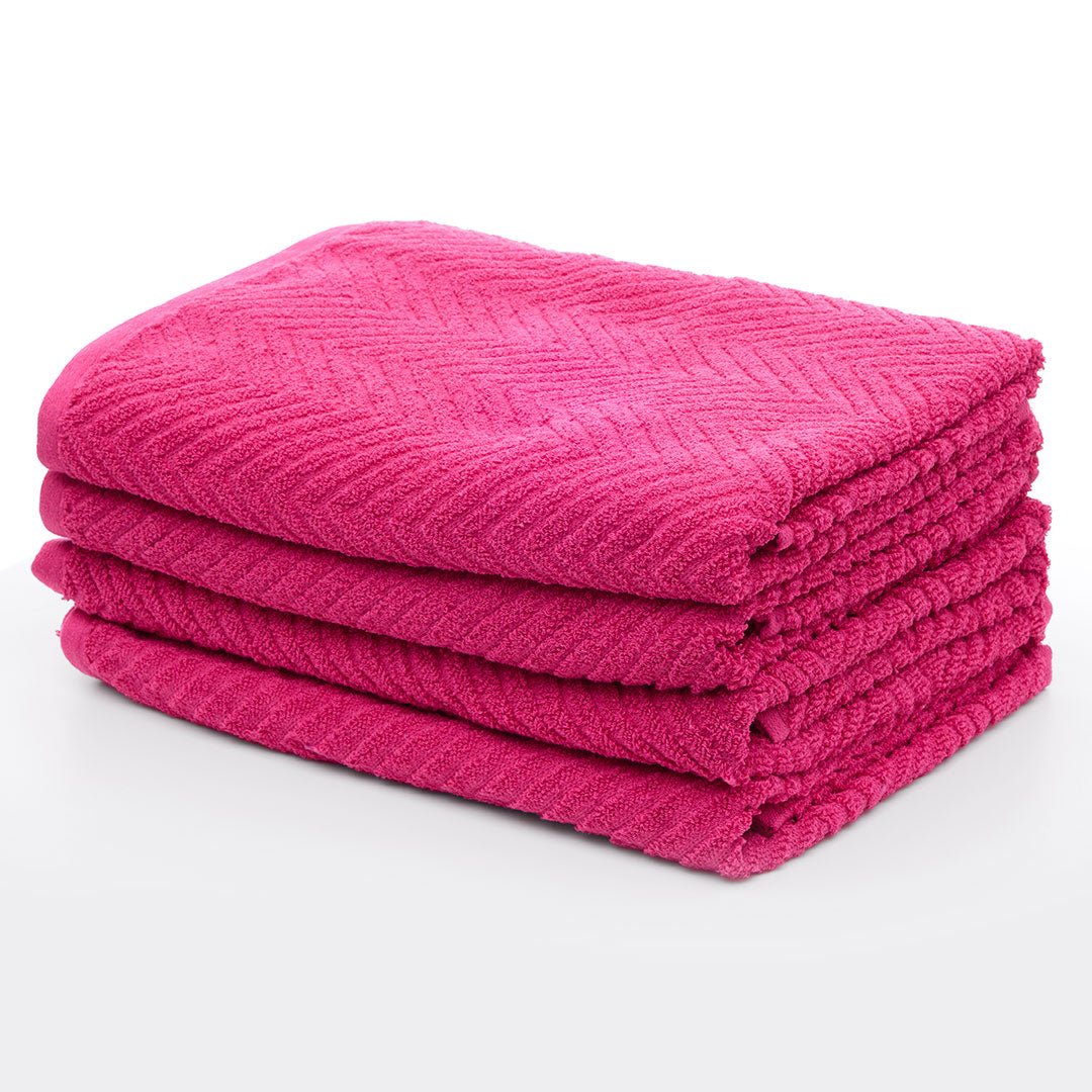 100% Cotton Pink Zig Zag Sheets from You Know Who's