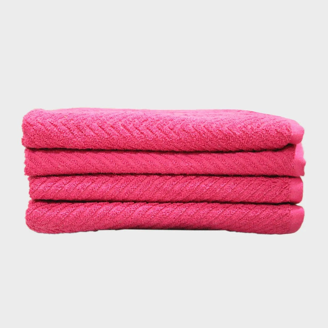 100% Cotton Pink Zig Zag Sheets from You Know Who's