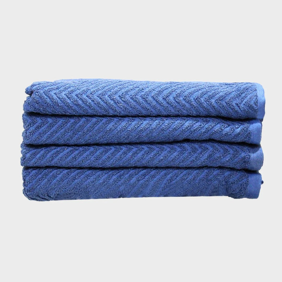 100% Cotton Royal Zig Zag Sheets from You Know Who's