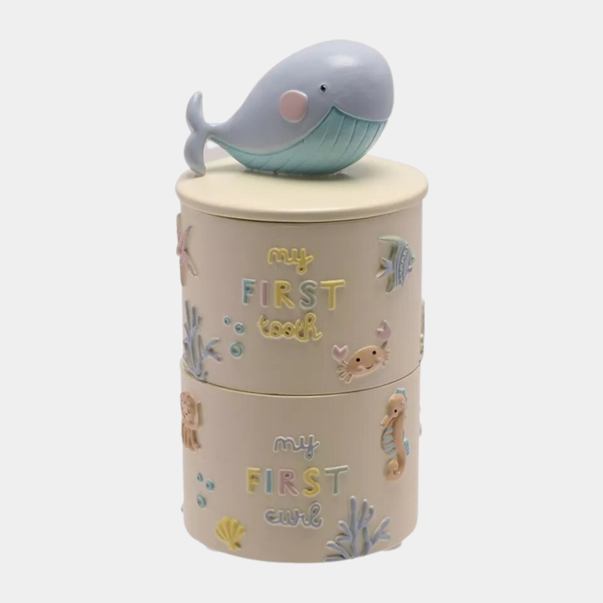 Petit Cheri First Tooth & First Curl Keepsake Box