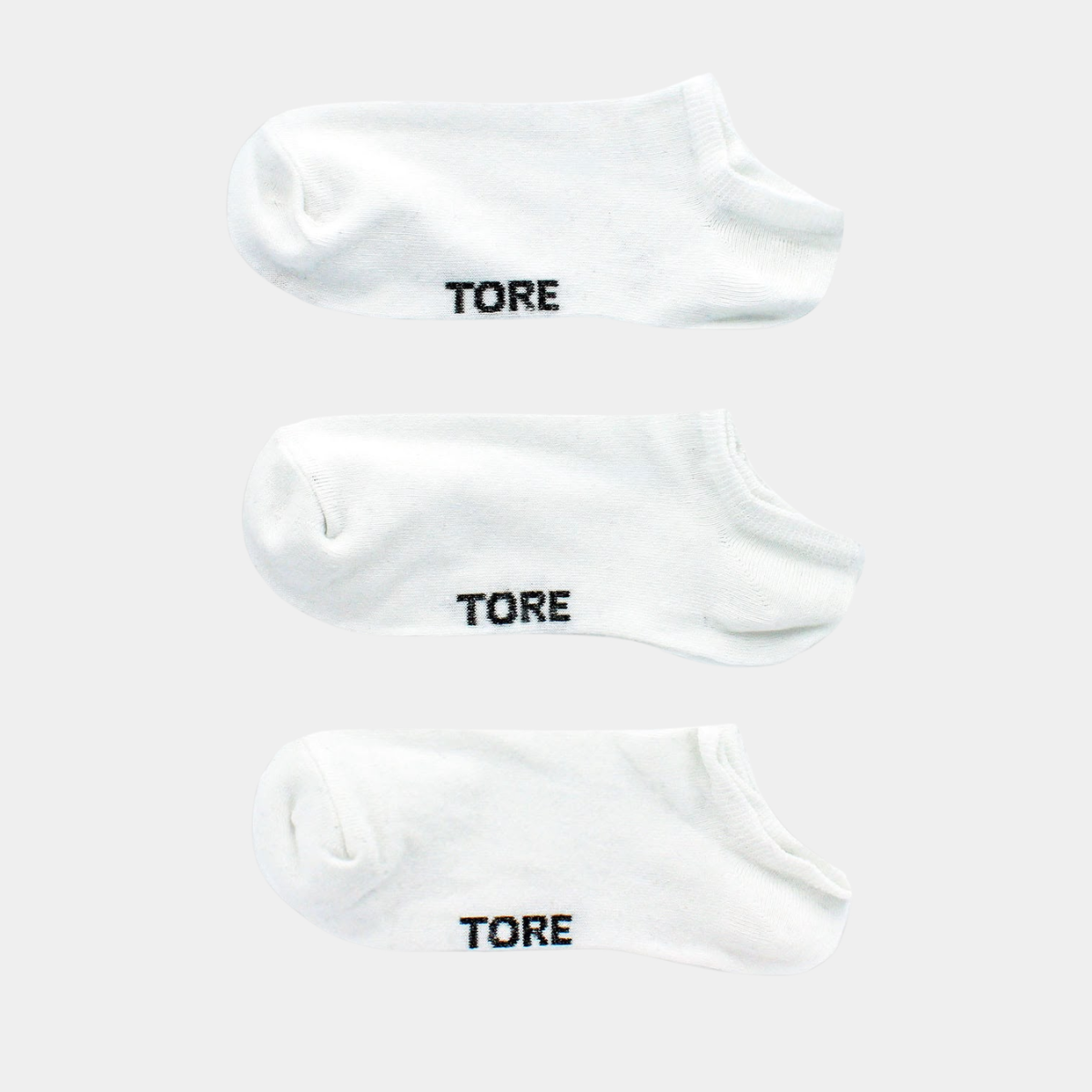 Ladies 3pk White Trainer Sock