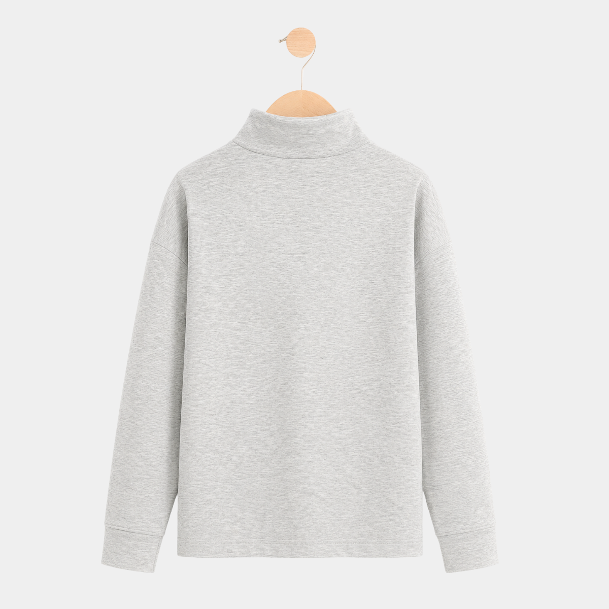 Ladies Half Zip Sweatshirt