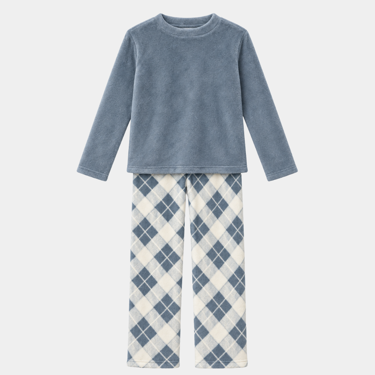 Ladies Diamond Fleece Lounge Set