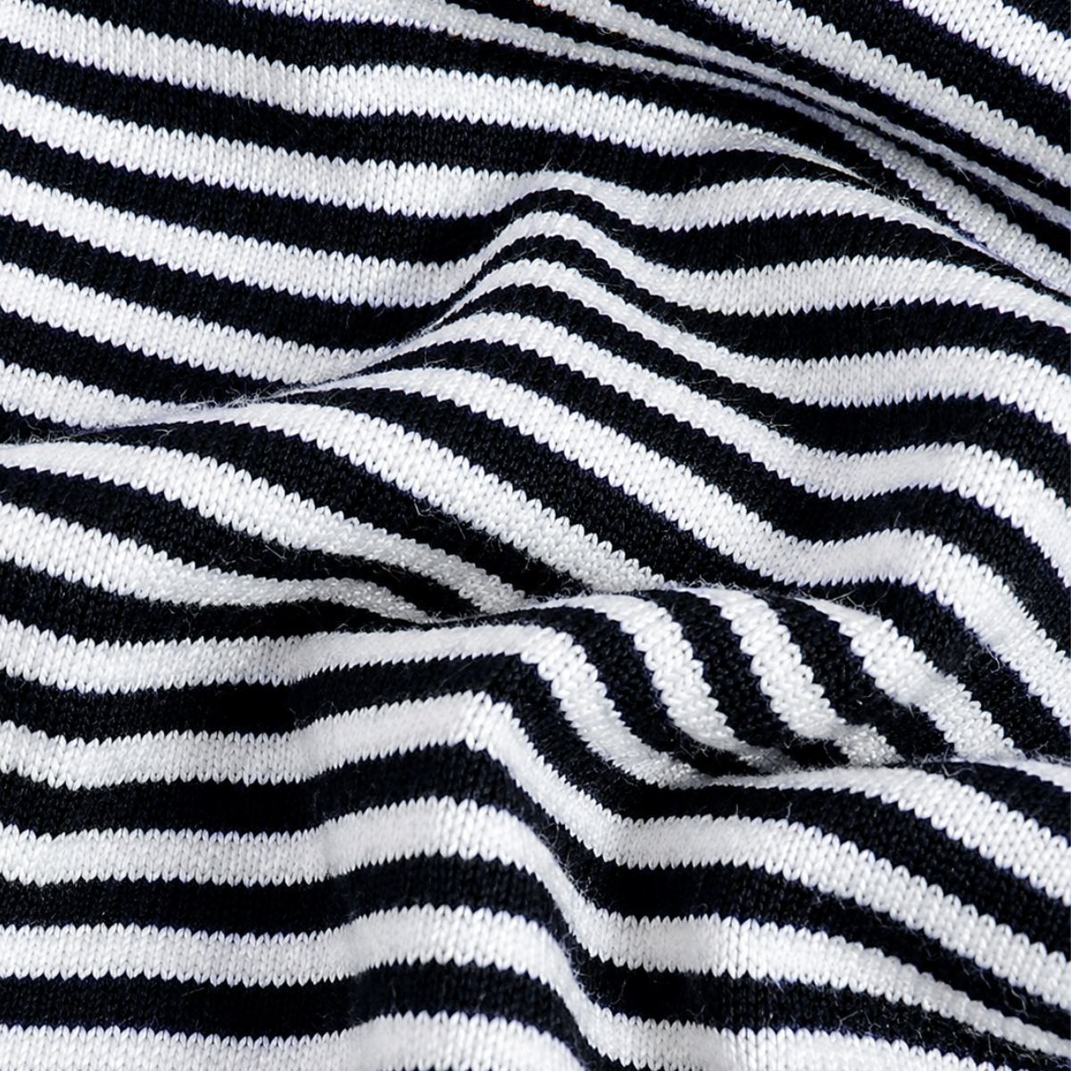 Ladies Stripe Knitted Zipper
