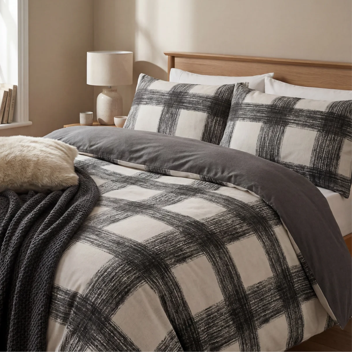 Charcoal Mix Duvet Set