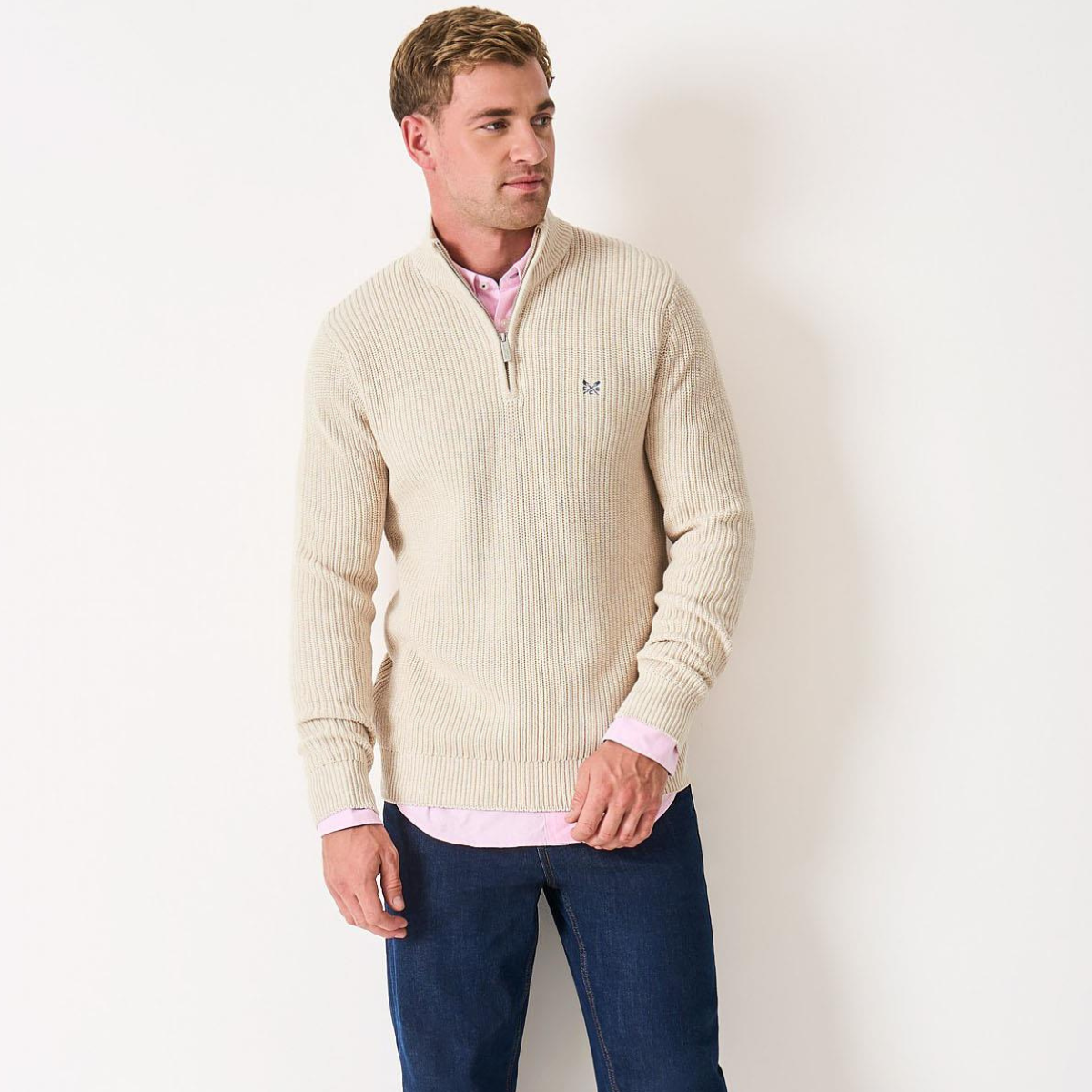 Mens Knit 1/4 Zip