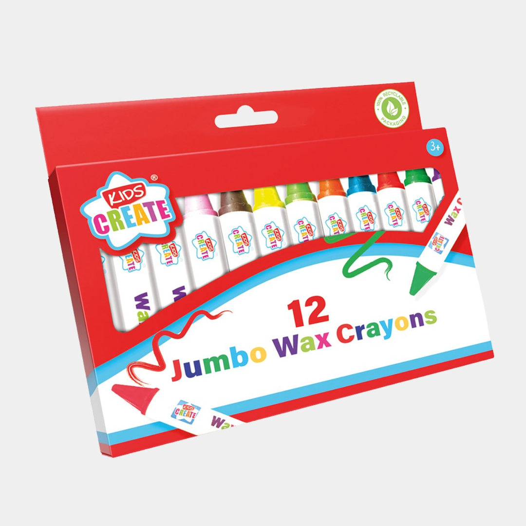 12 Jumbo Wax Crayons from You Know Who's