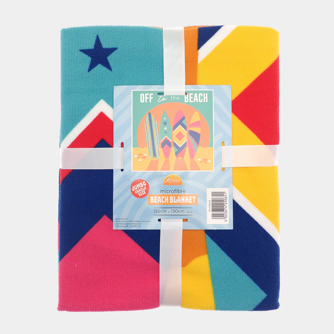 130 x 130cm Jumbo Beach Blanket