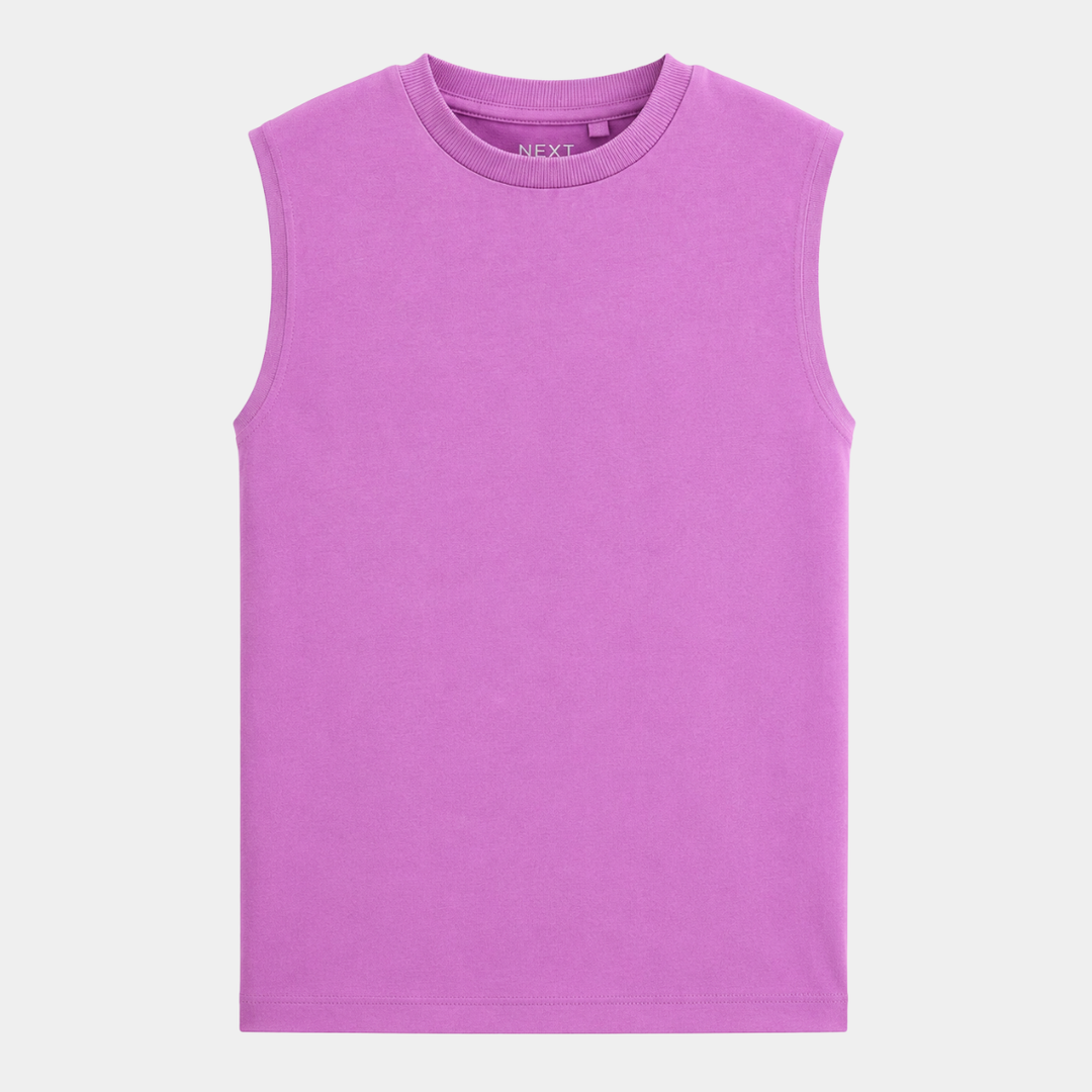 Kids Purple Crew Neck Vest