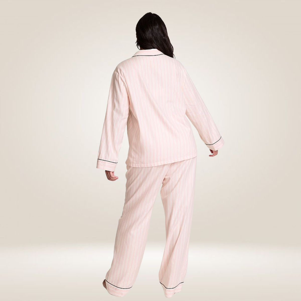 Ladies VS Pink Stripe Pyjamas