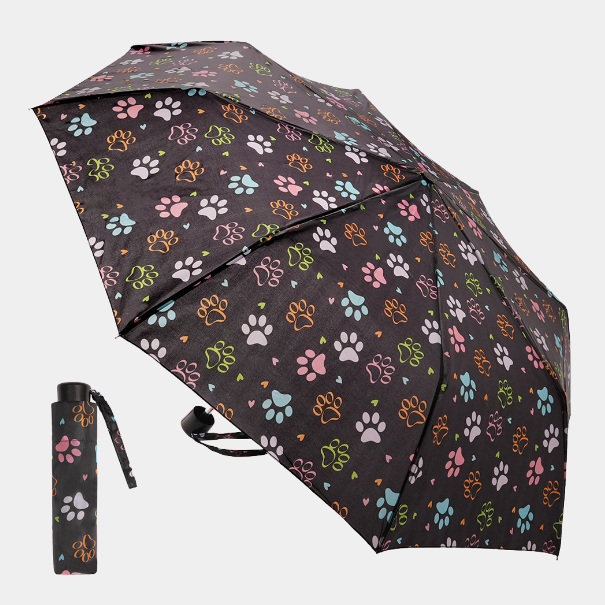Paw Print Supermini Umbrella