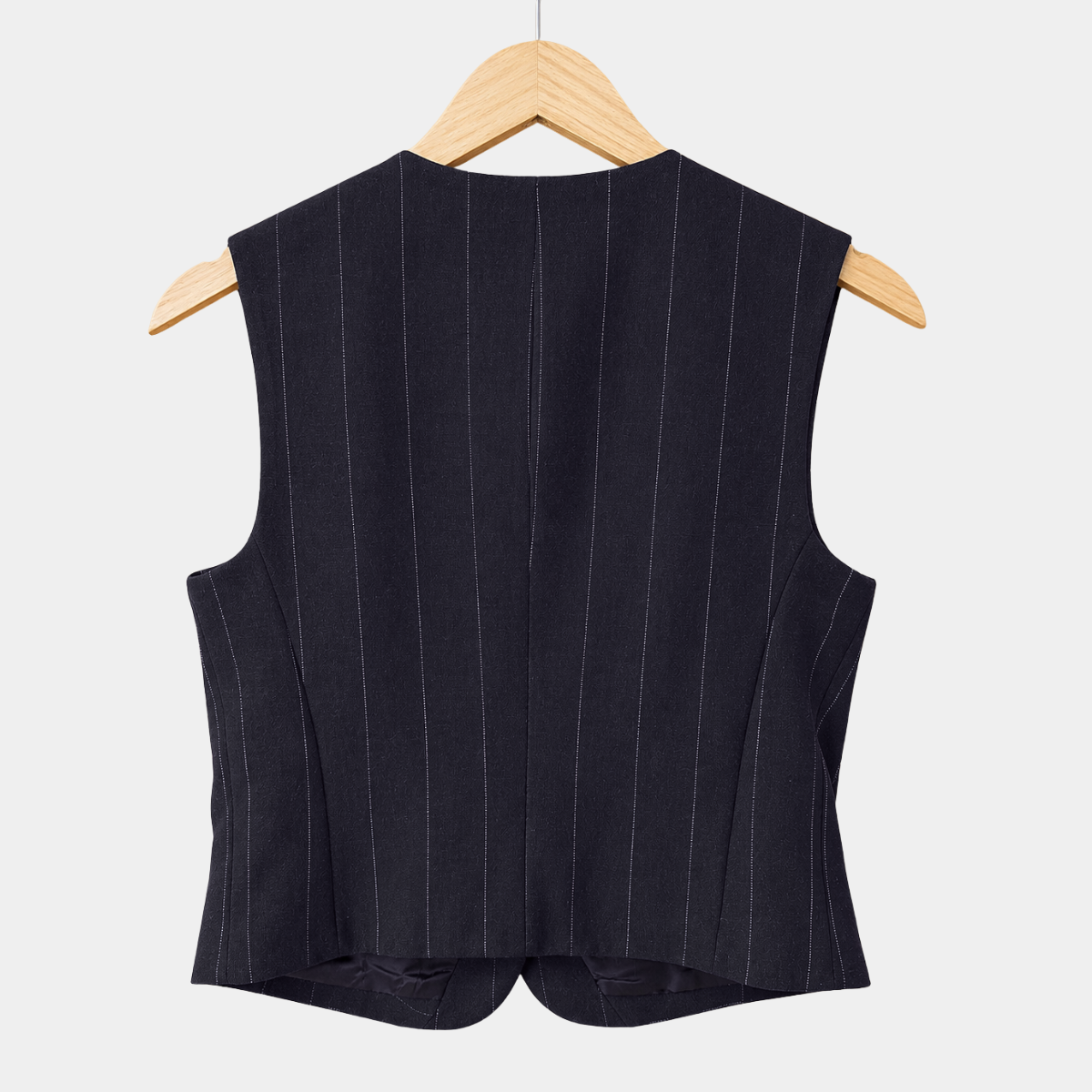Ladies RI Pinstripe Waistcoat