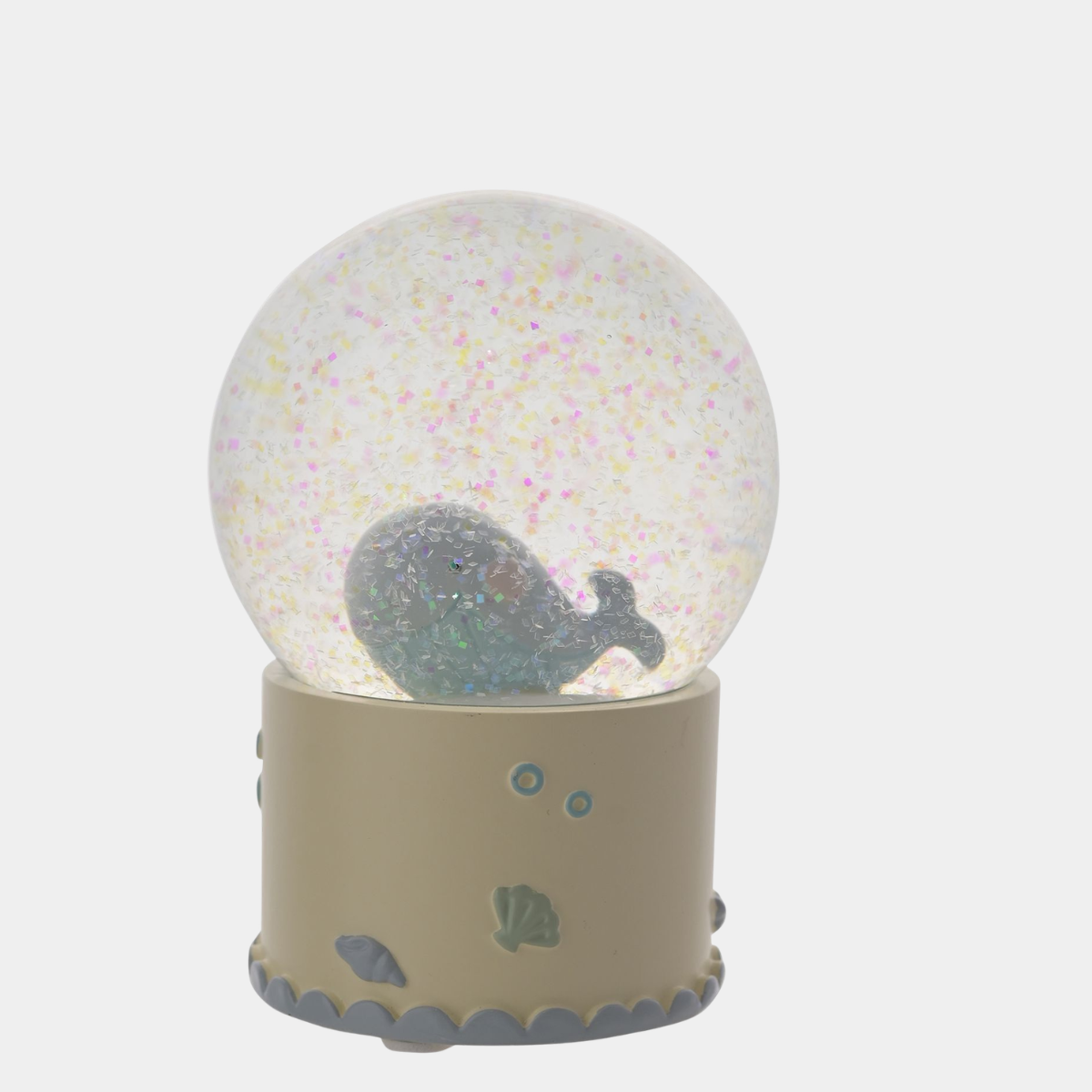 Petit Cheri Whale Snow Globe