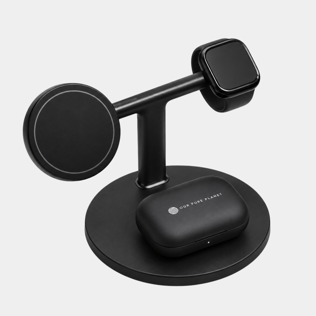 Our Pure Planet 3-in-1 15W Wireless MagSafe Charging Dock