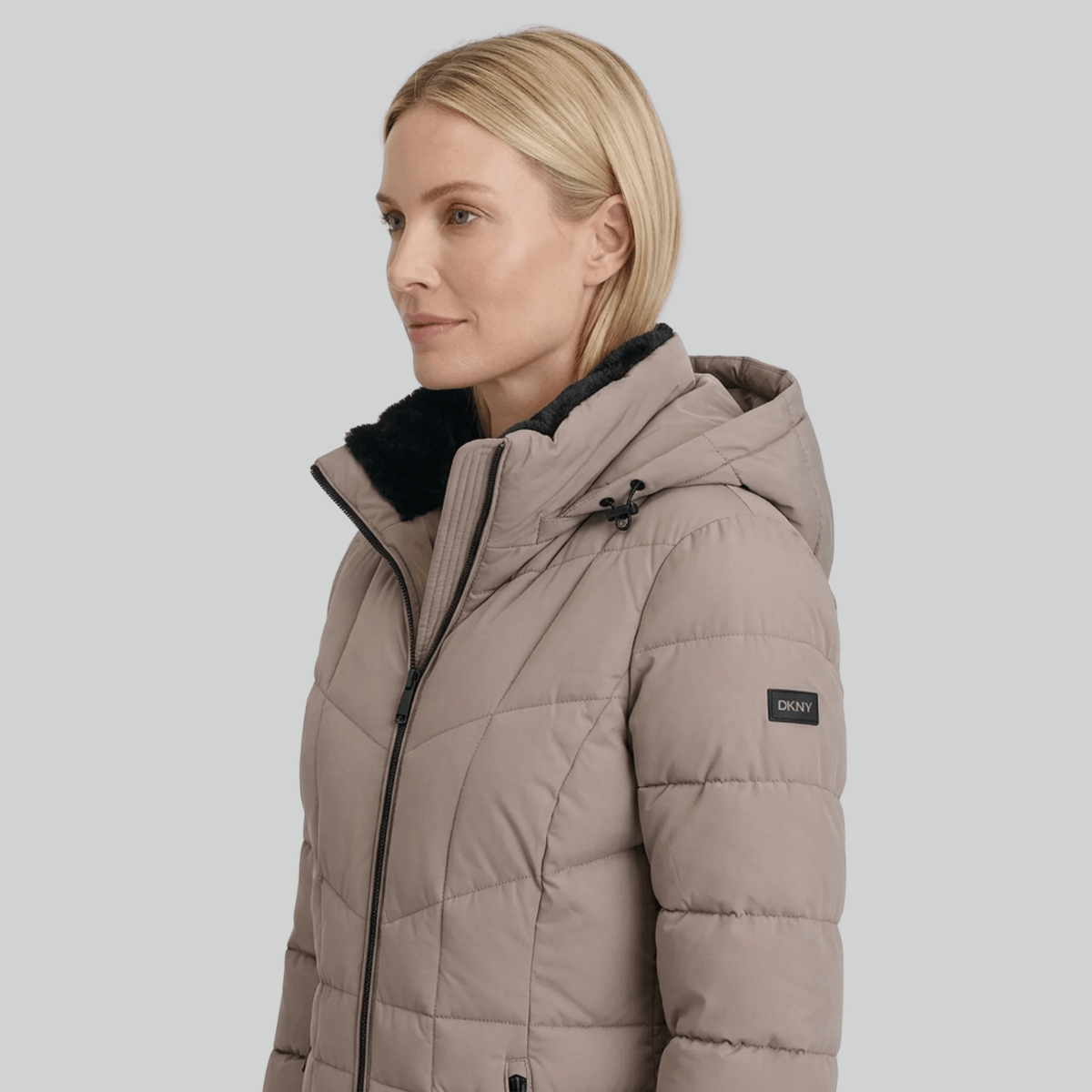 Ladies DKNY Longline Puffa from You Know Who's