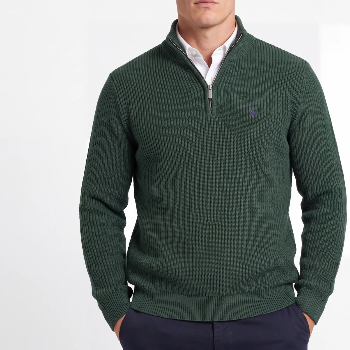 Mens Knit 1/4 Zip