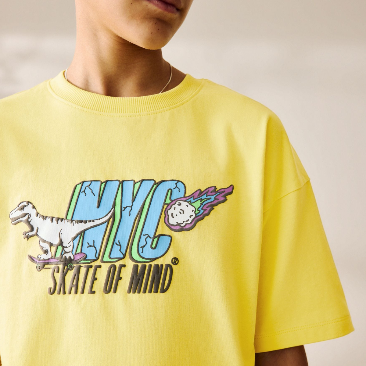 Kids Dino Skate Of Mind T-shirt