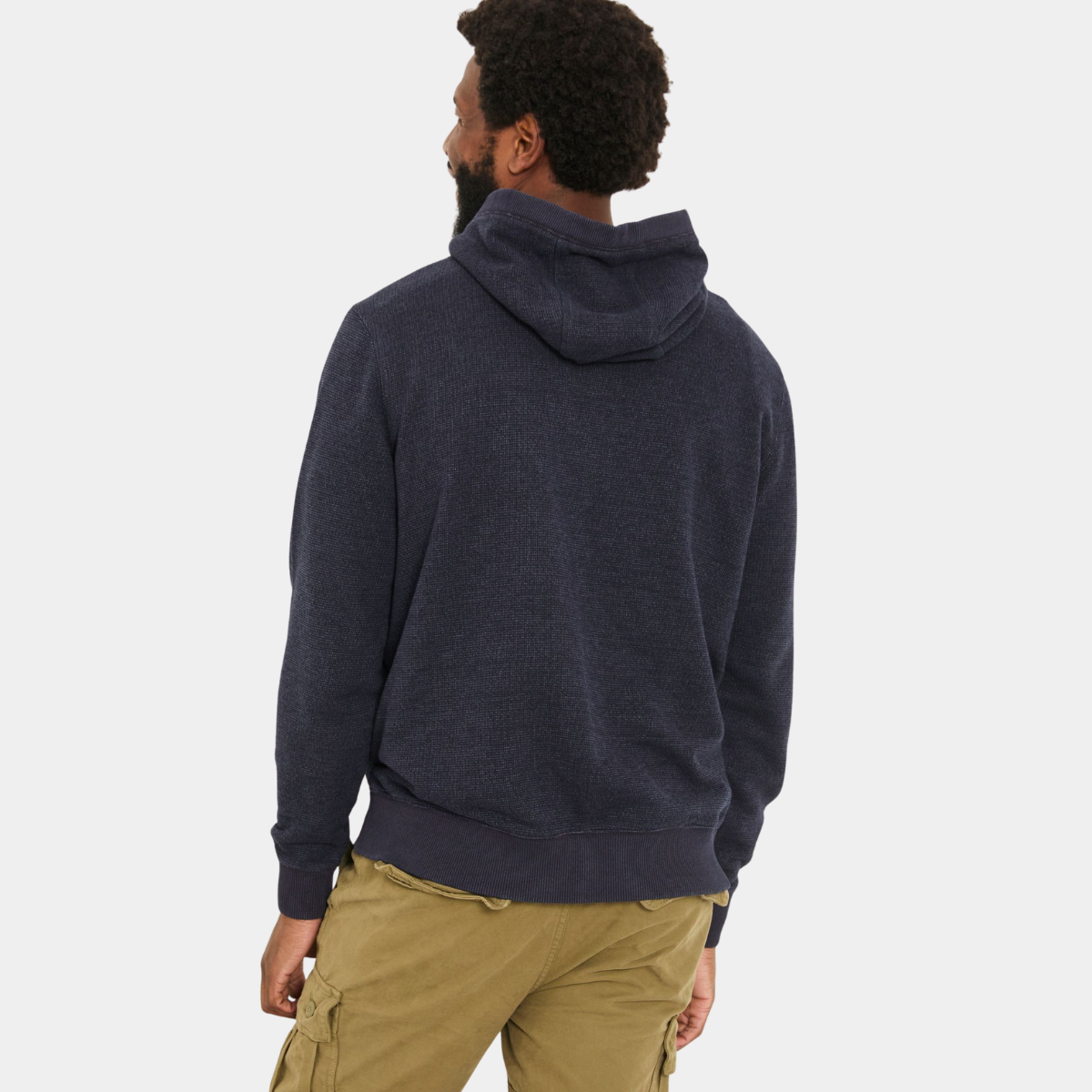 Mens Navy Hoodie
