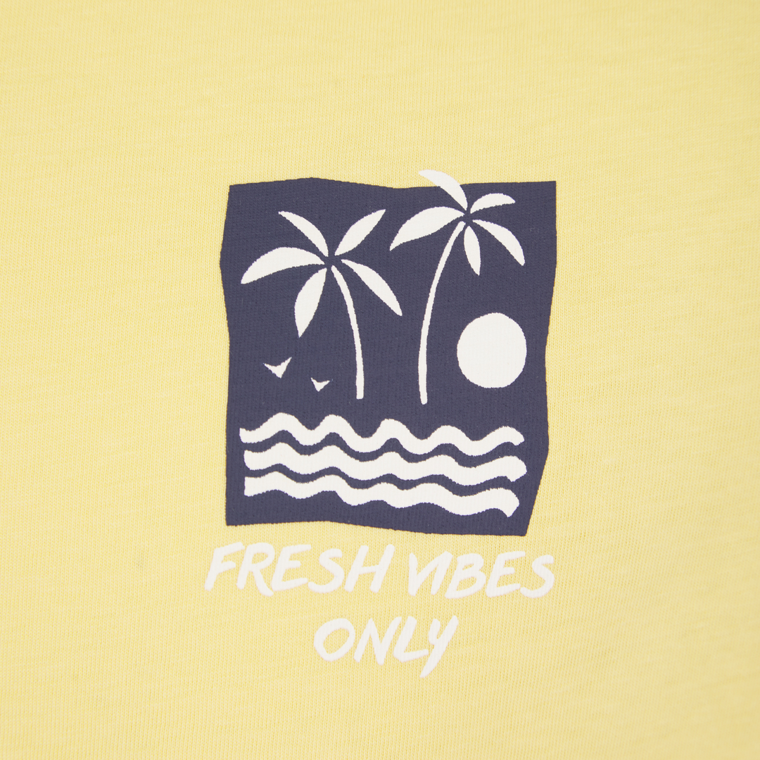 Mens Cream 'A better Tomorrow' T-shirt