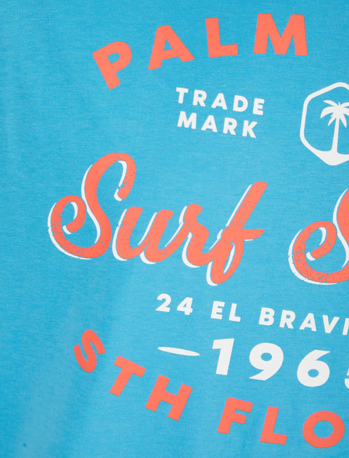 Mens Blue Surf Shack T-shirt