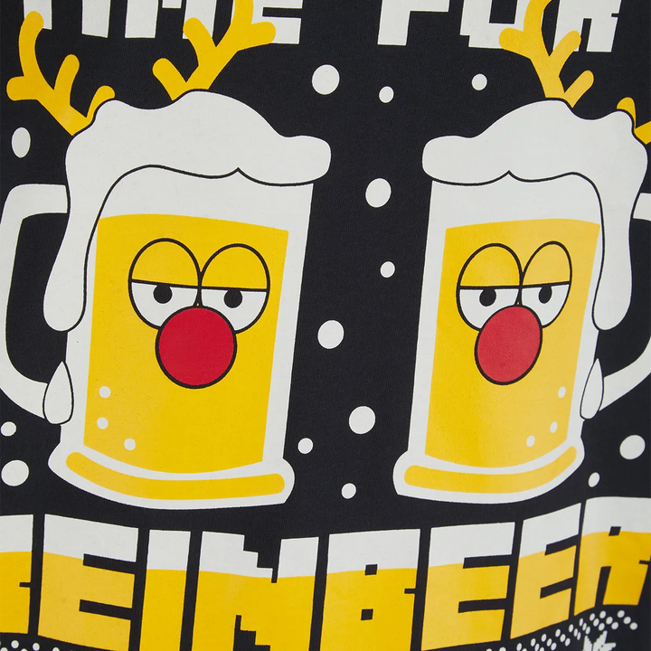 Mens Navy Reinbeer T-shirt