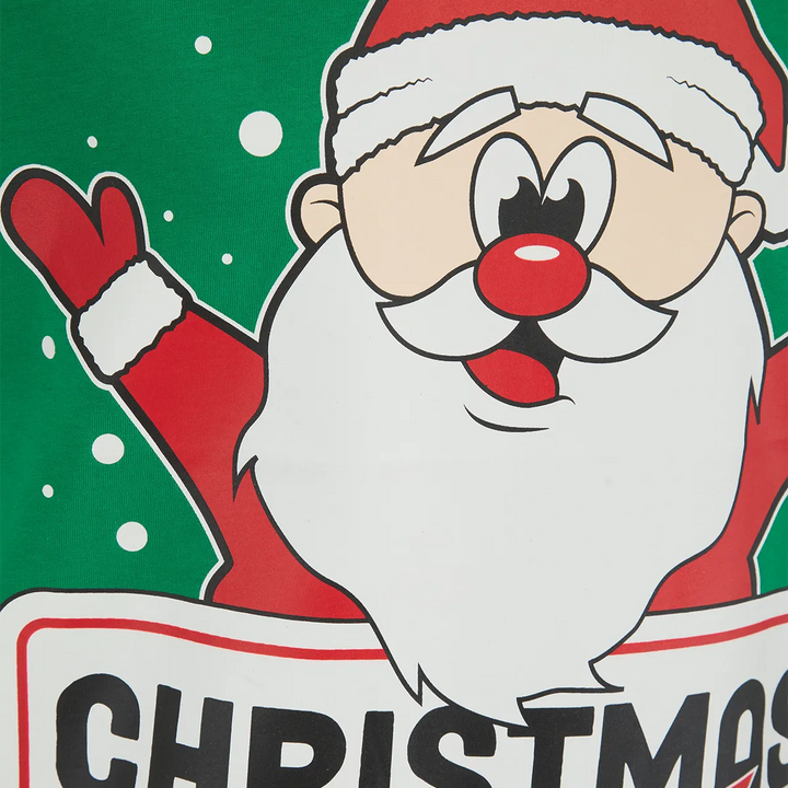 Mens Green Christmas Cheers T-shirt