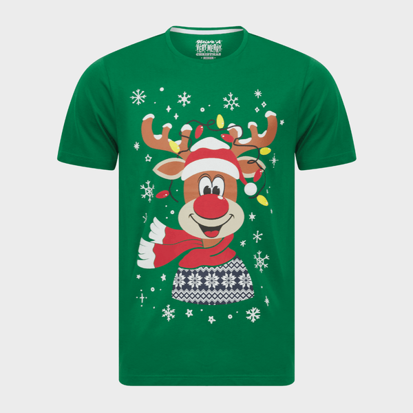 Mens Reindeer Light T-Shirt from You Know Who's