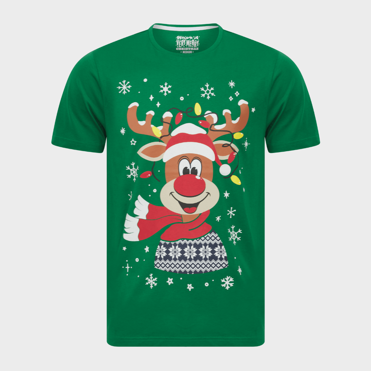 Mens Reindeer Light T-Shirt from You Know Who's