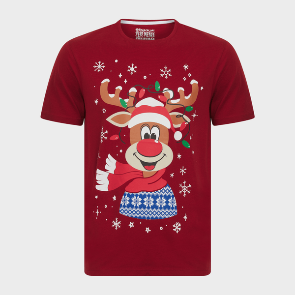 Mens Reindeer Light T-Shirt from You Know Who's