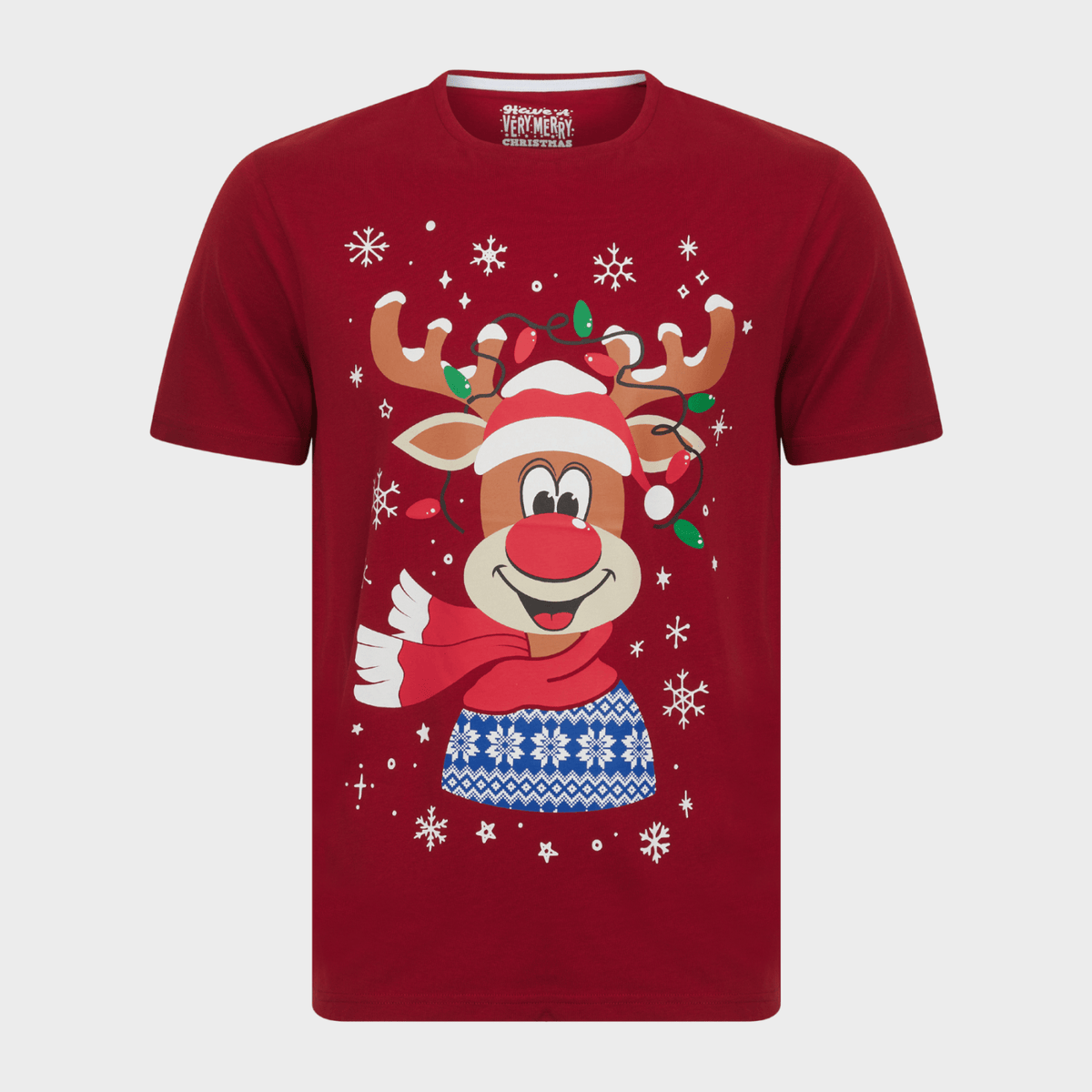 Mens Reindeer Light T-Shirt from You Know Who's