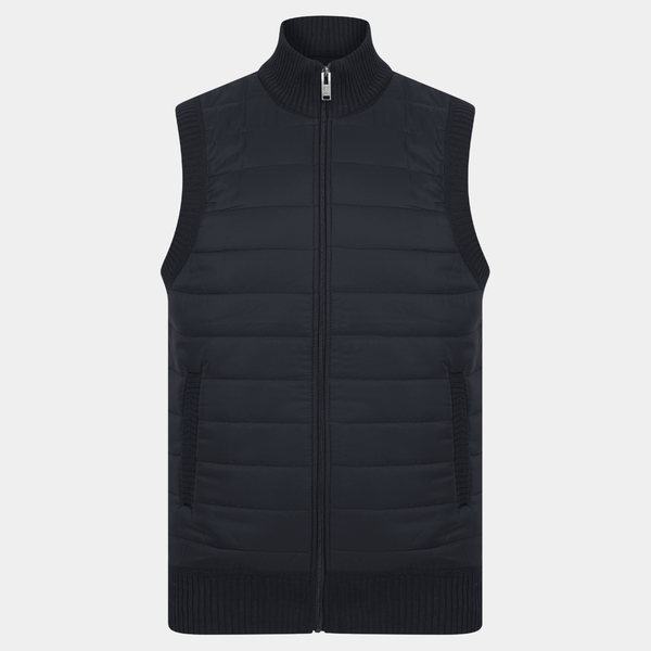Mens Knitted Gilet