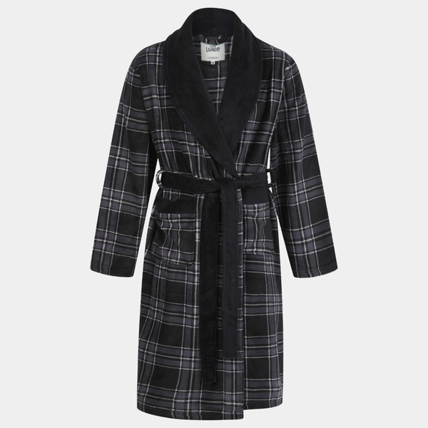 Mens Tokyo Laundry Checked Robe