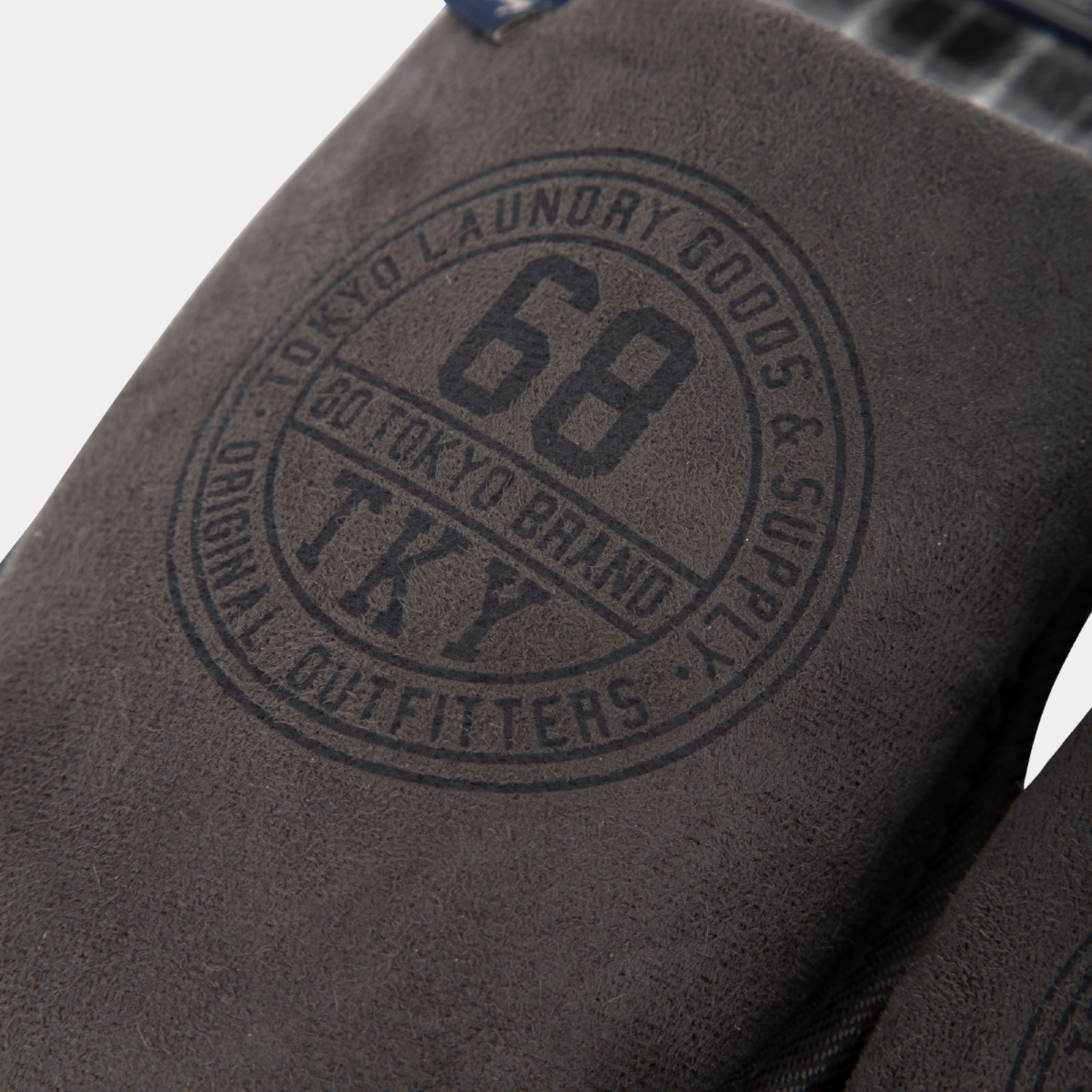 Mens Tokyo Laundry Embossed Slippers