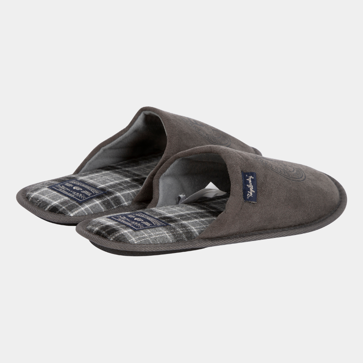 Mens Tokyo Laundry Embossed Slippers