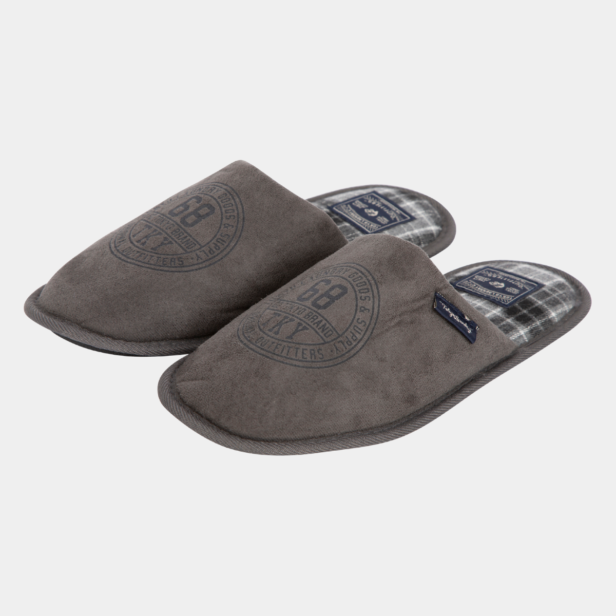 Mens Tokyo Laundry Embossed Slippers