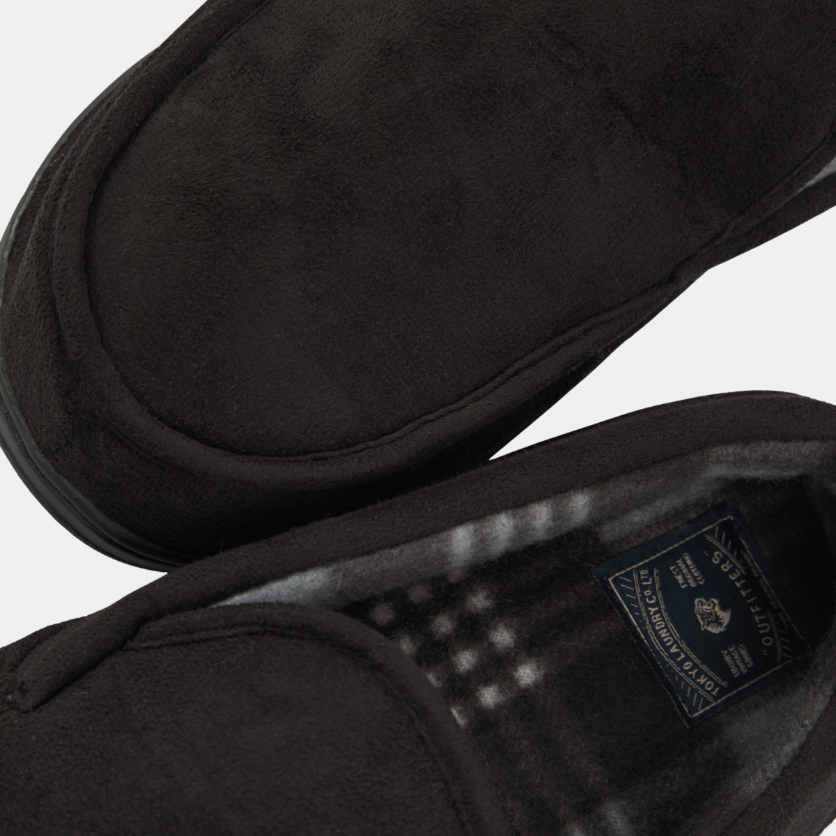 Mens Tokyo Laundry Faux Suede Slippers