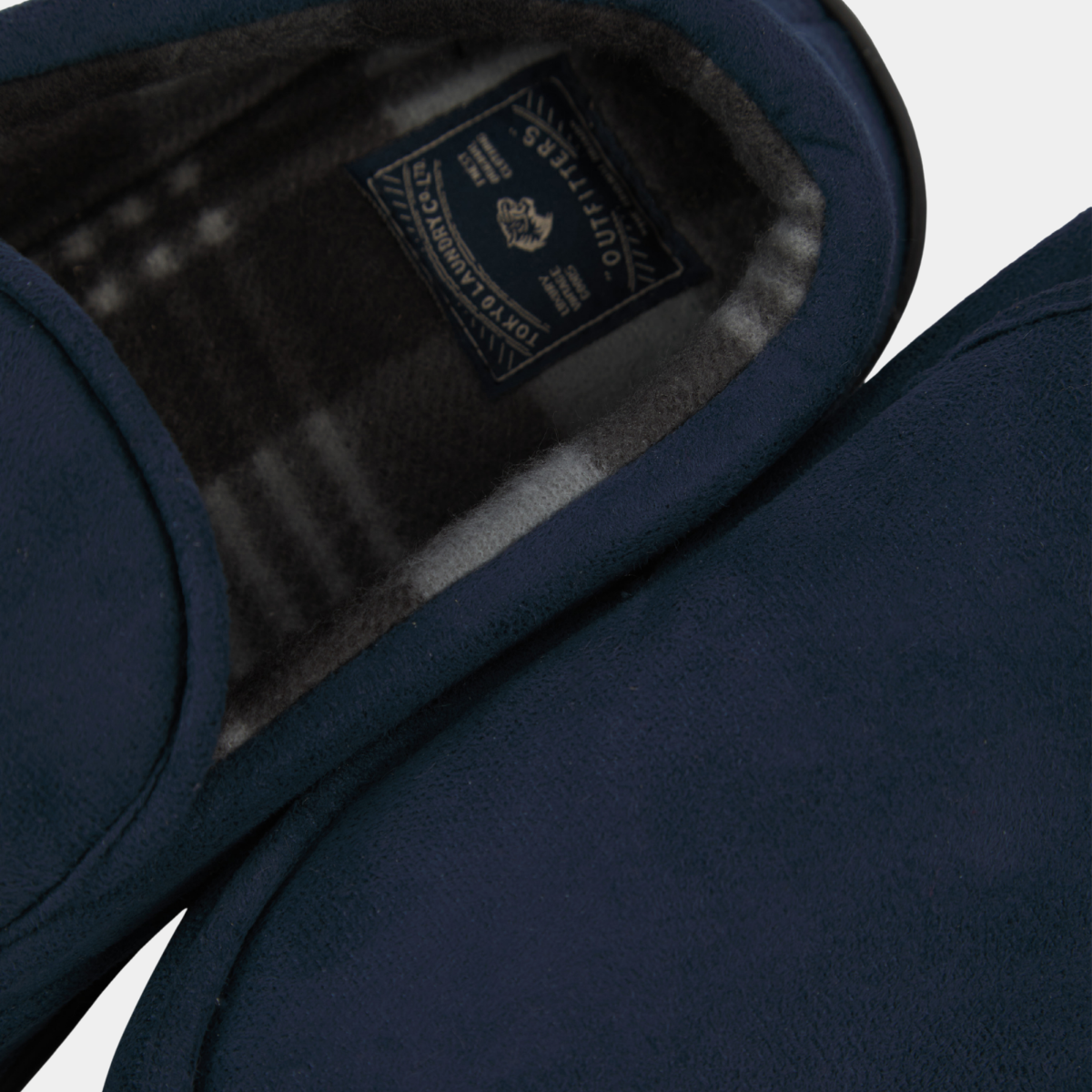 Mens Tokyo Laundry Faux Suede Slippers