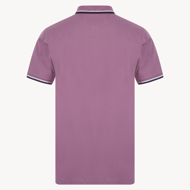 Men's Grape Pique Polo