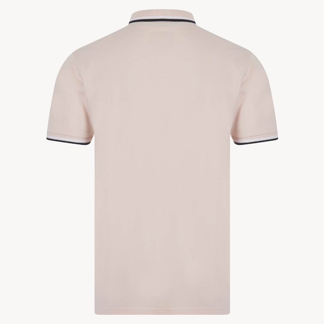 Men's Peach Pique Polo