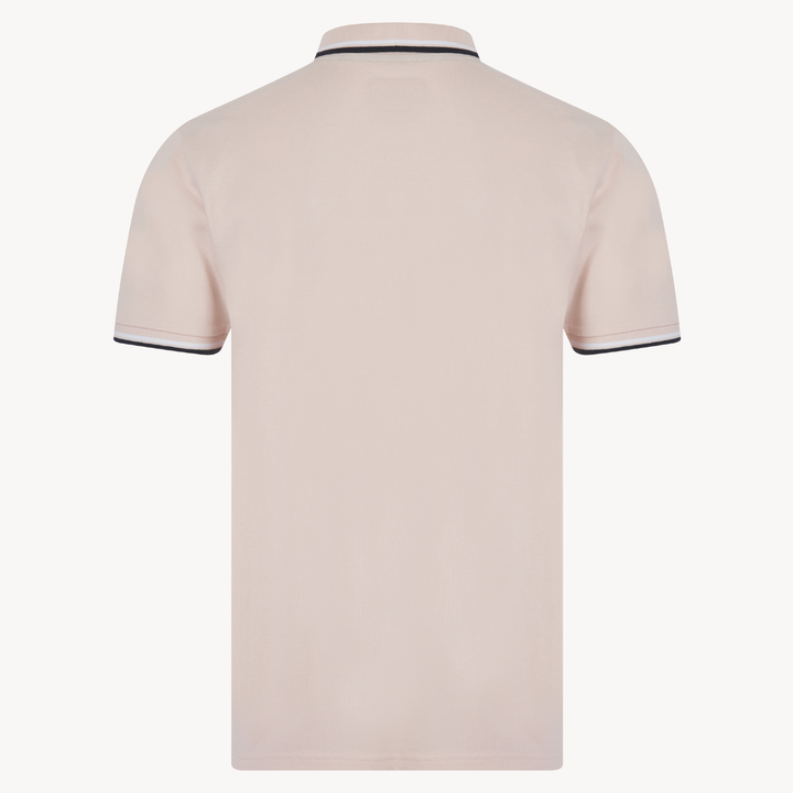 Men's Peach Pique Polo