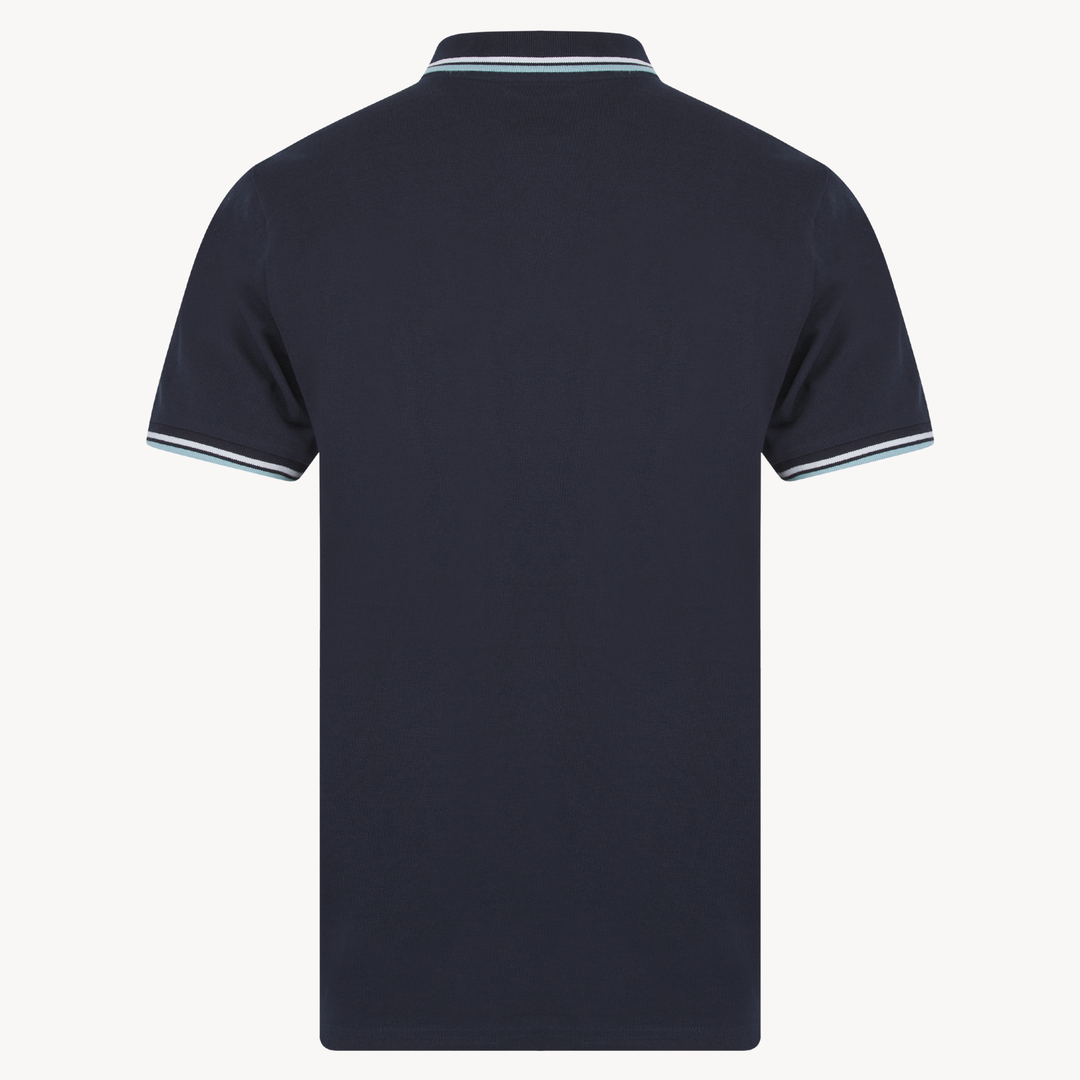 Men's Navy Pique Polo